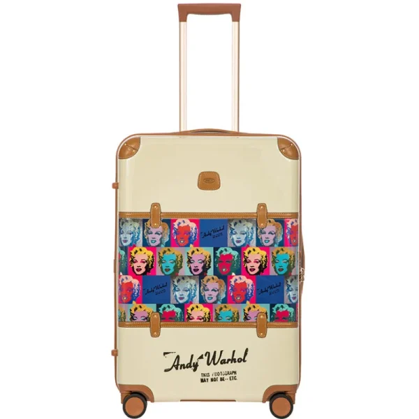 Cheap Andy Warhol Spinner Hardside Check-Ins